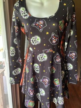 Sourpuss Halloween Masks Dress Small